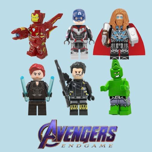 Lego Like Marvel Avengers Endgame Iron Man Captain America Set 6