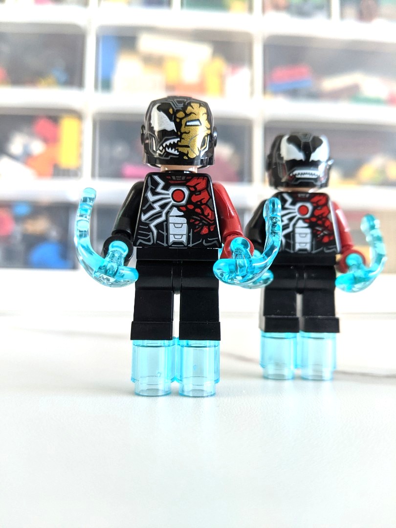 Lego iron man venom best sale