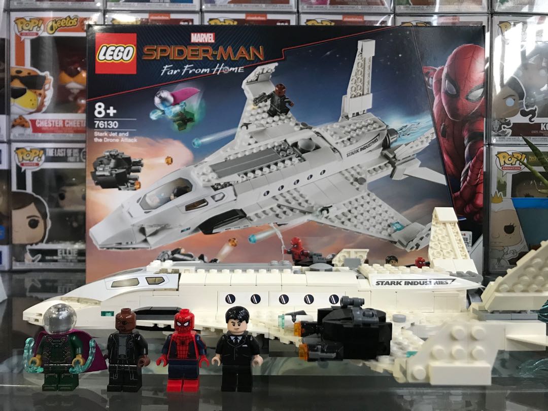 Marvel stark jet 2025 lego