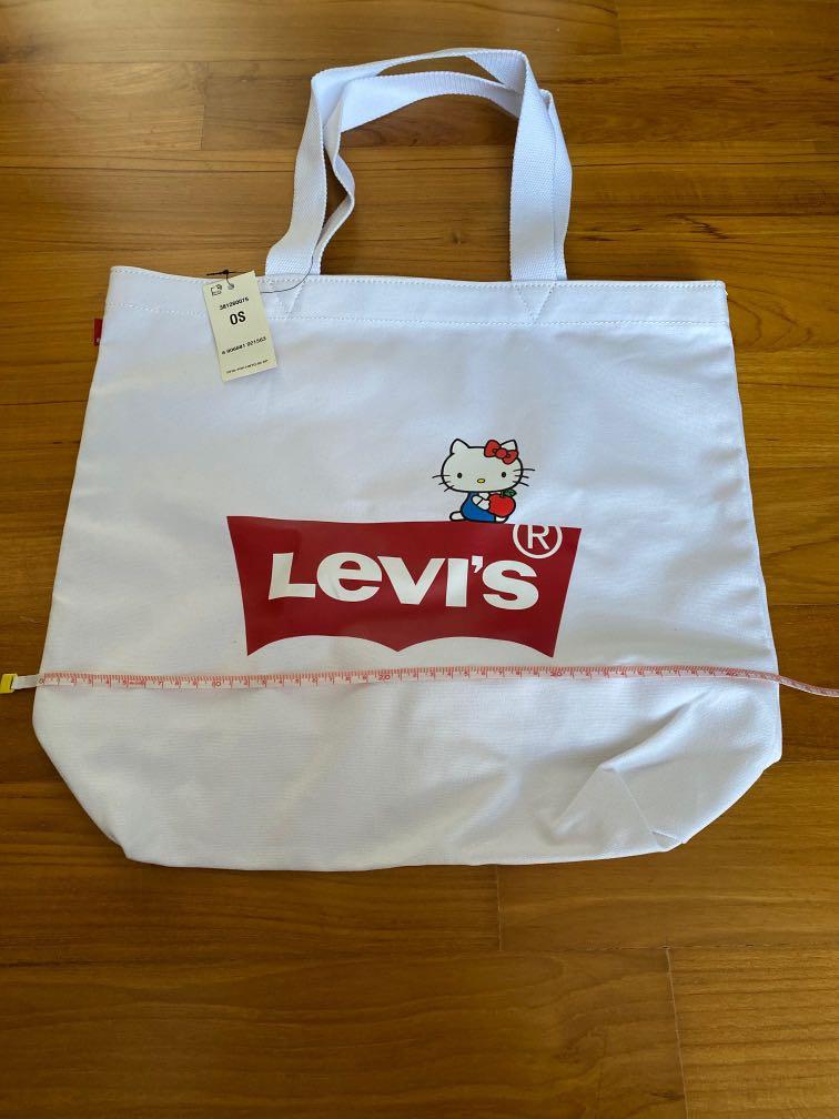 Levis X Hello Kitty Canvas tote bag nt sling, Women's Fashion, Bags &  Wallets, Tote Bags on Carousell