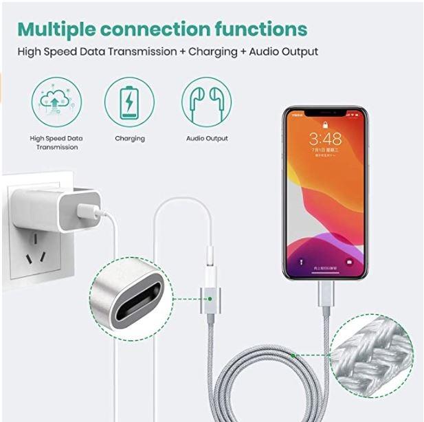 Lightning Extension Cable iPhone iPad Extension Male to Female 1M