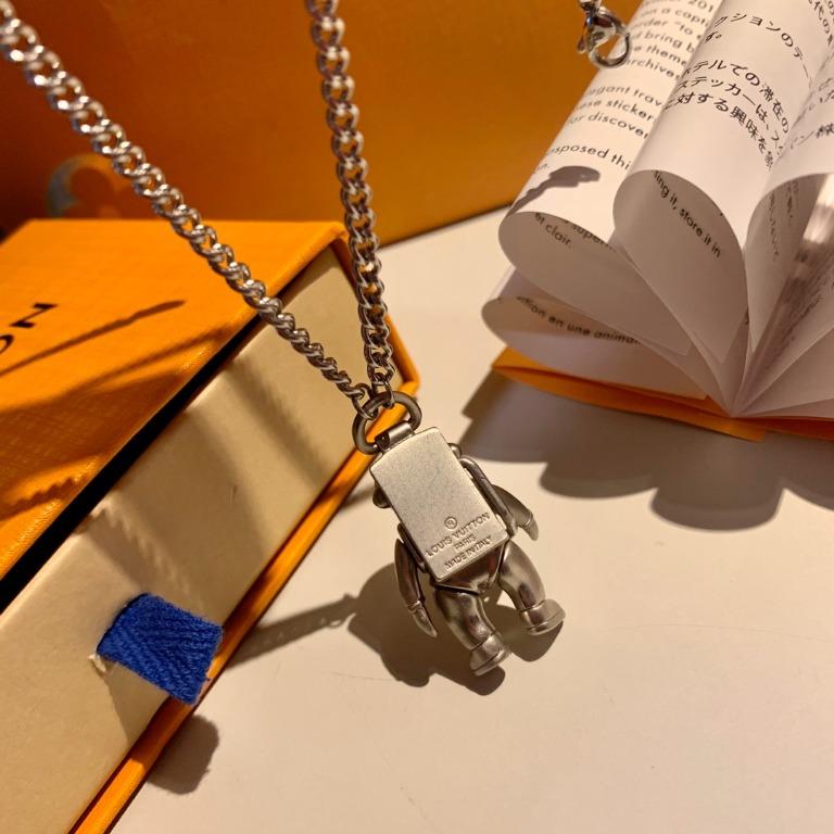 Lv galaxy astronaut necklace shop