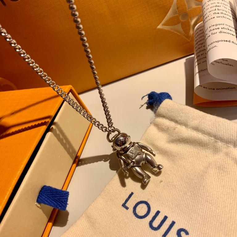 Spotted while shopping on Poshmark: LV GALAXY ASTRONAUT NECKLACE- ULTRA  RARE FIND! #p…