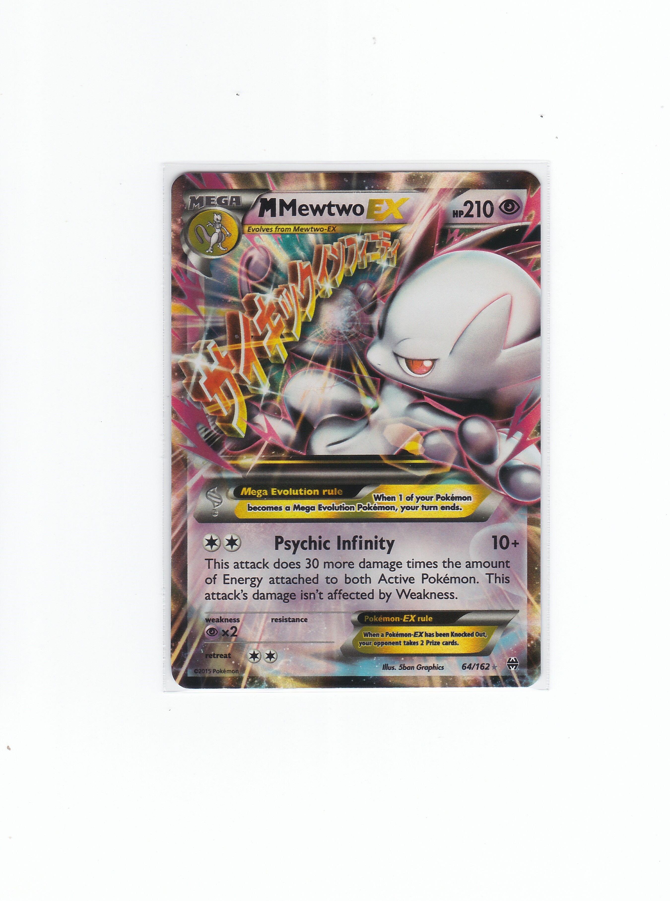 Pokemon - Mega-Mewtwo-EX (64/162) - XY Breakthrough - Holo