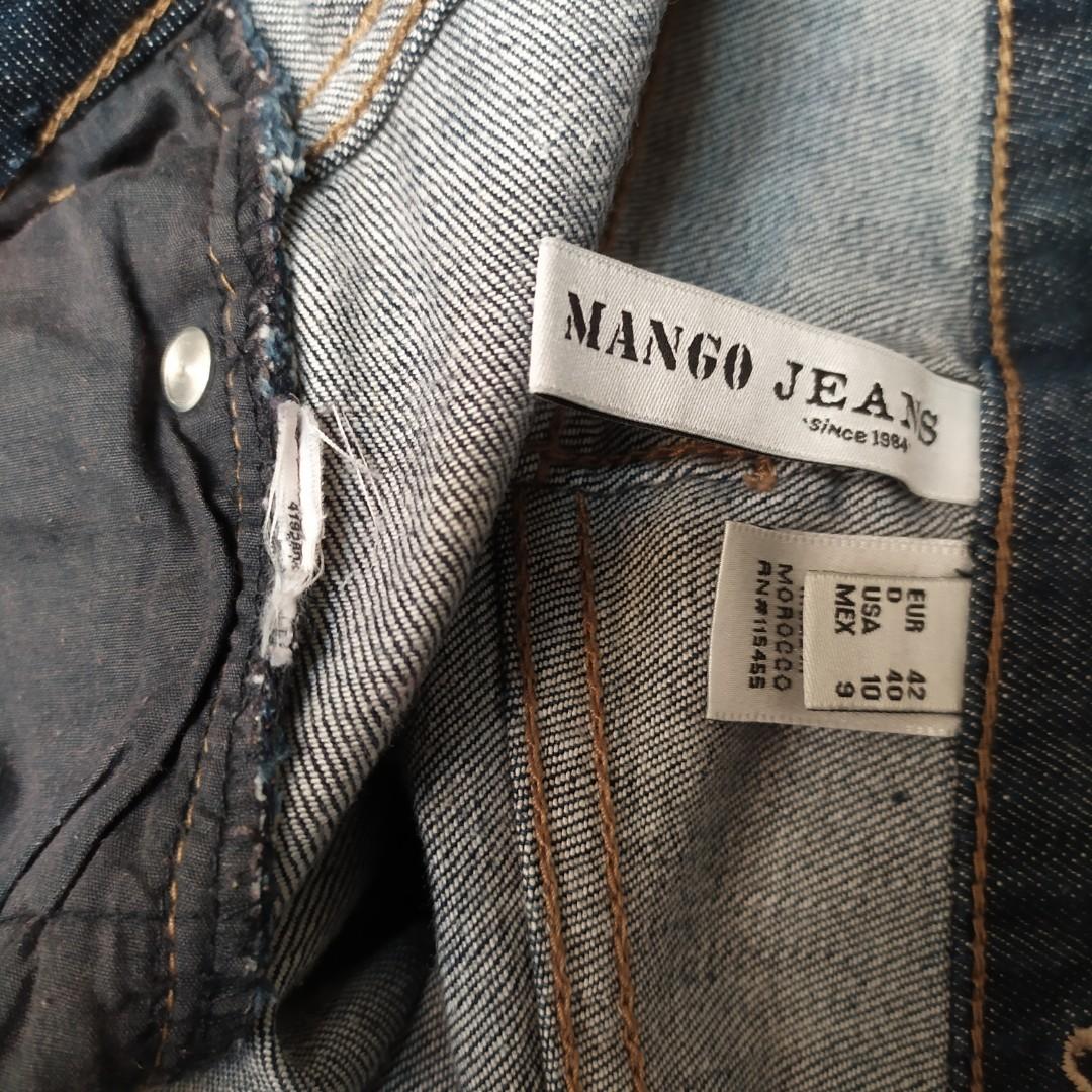 Mango Jeans Alice, Fesyen Wanita, Pakaian Wanita, Bawahan di Carousell