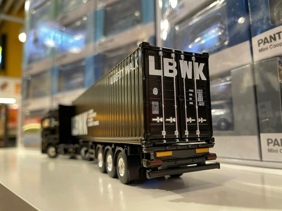 MINI GT 1/64 No.215 Mercedes-Benz Actros With 40 Ft
