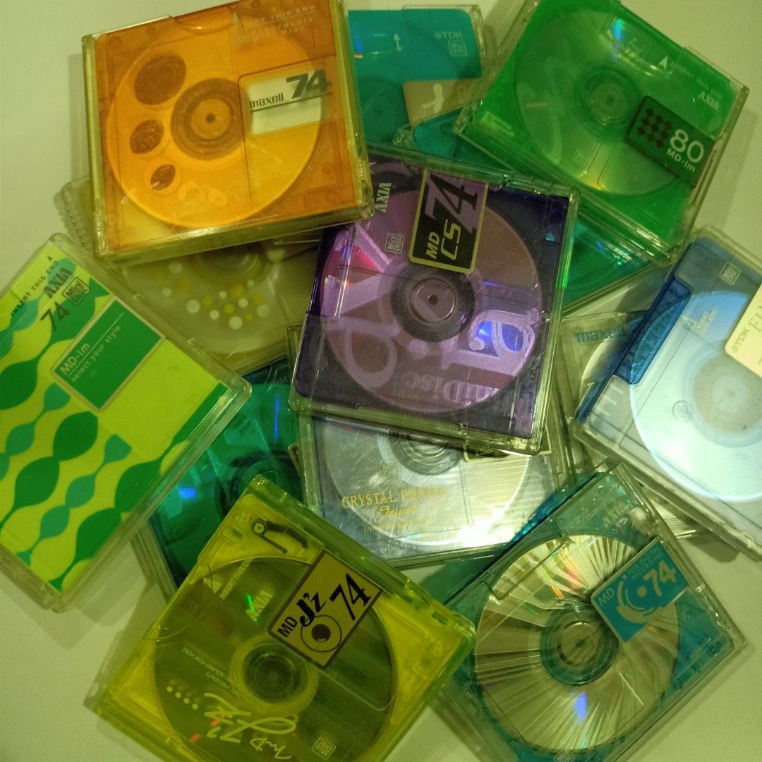 MiniDisc MD Blank for Mini Disc MDLP player Rewritable/Recordable