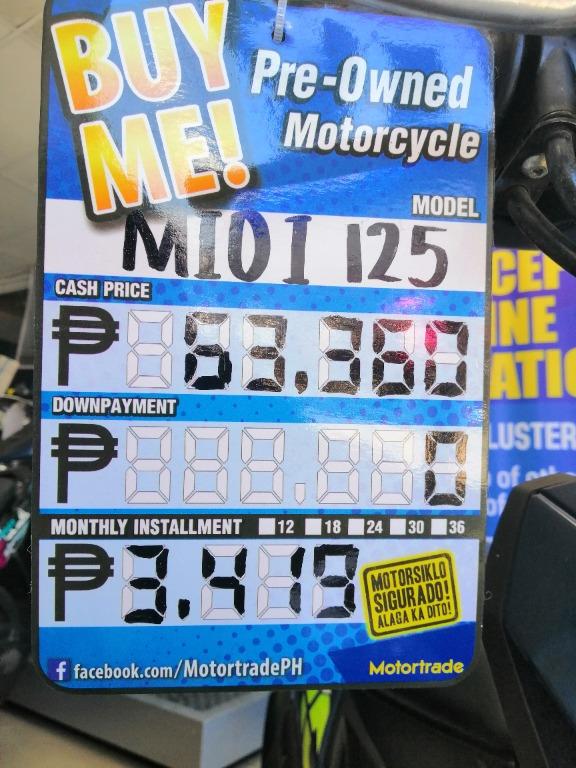 Motortrade yamaha mio shop i 125 price