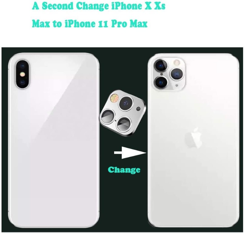 Modified Camera Lens Seconds Change Cover for iPhone X/XS/XS MAX/ XR