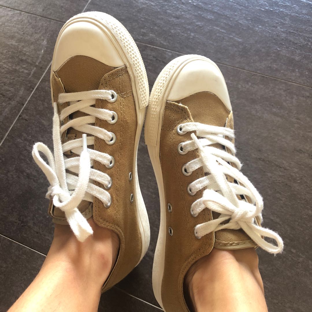 Muji water repellent sales sneakers