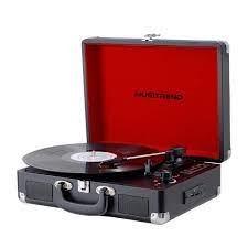 Musitrend Portable Turntable Player Mt316 New Audio Other Audio Equipment On Carousell