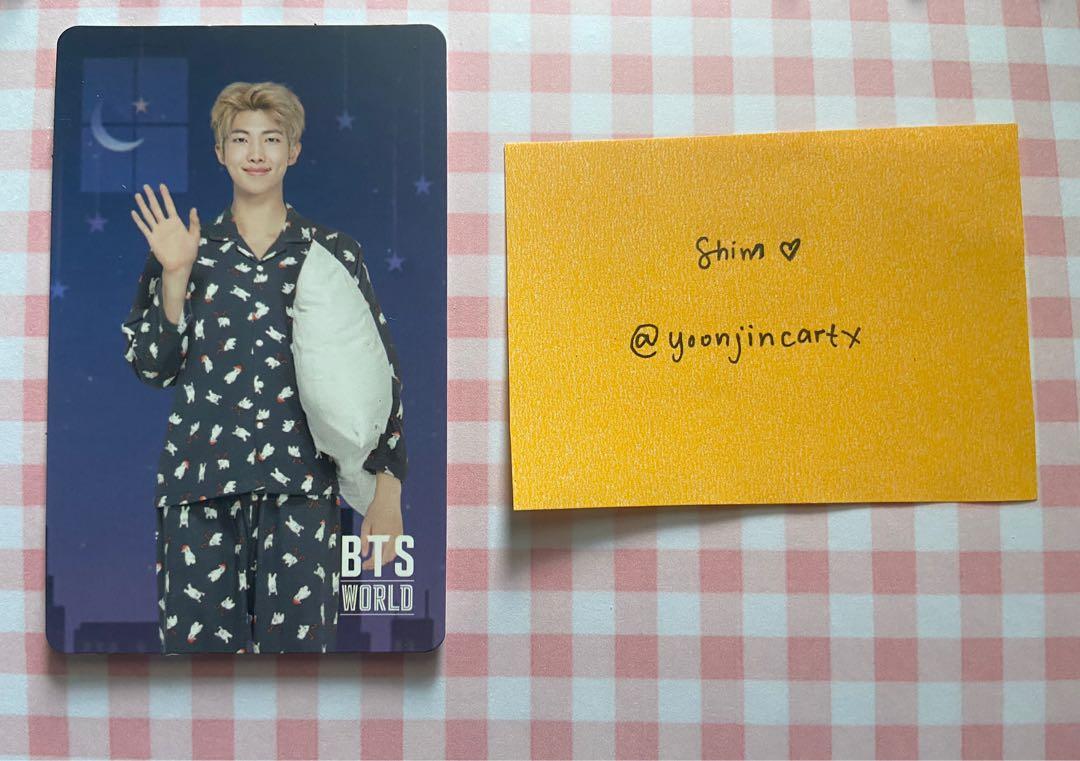 namjoon bts world game coupon, Hobbies & Toys, Memorabilia ...