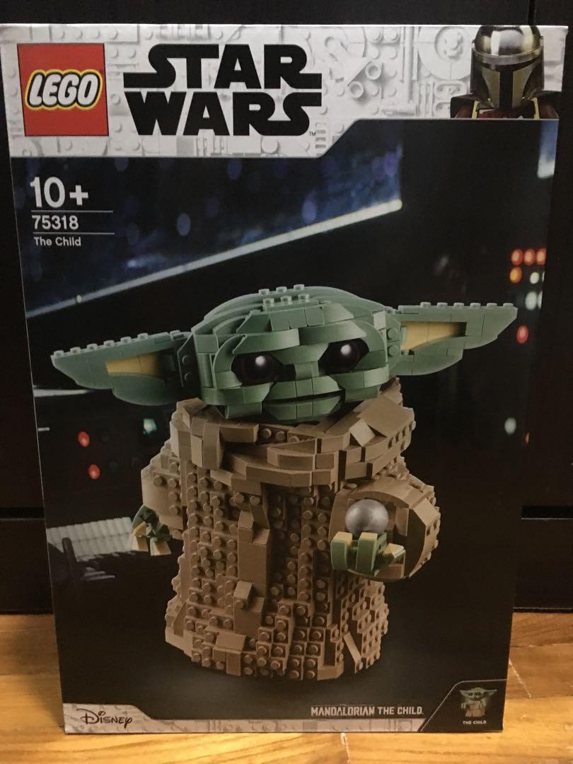 mandalorian lego grogu