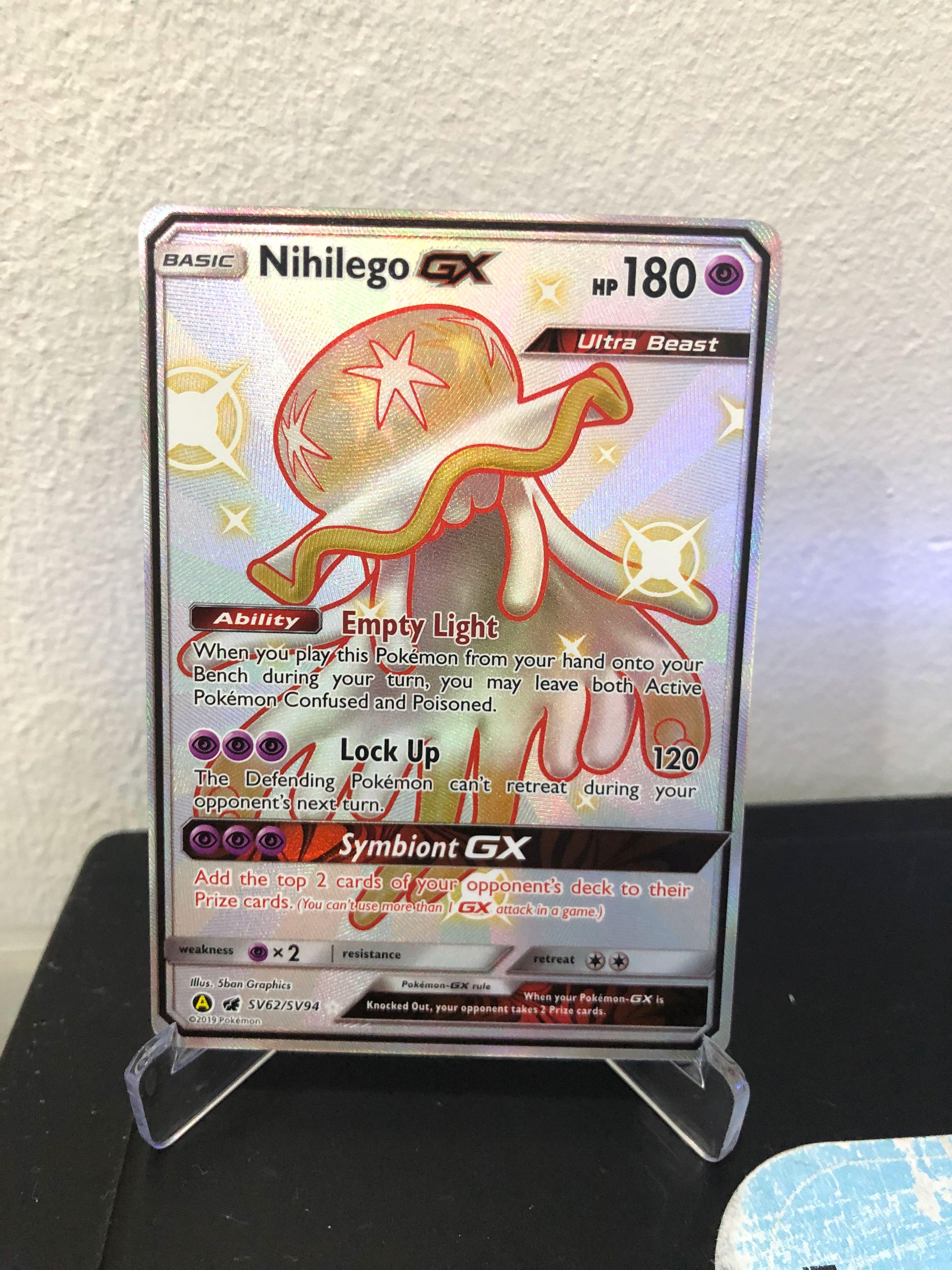 Nihilego-GX (Shiny) - SV62/SV94