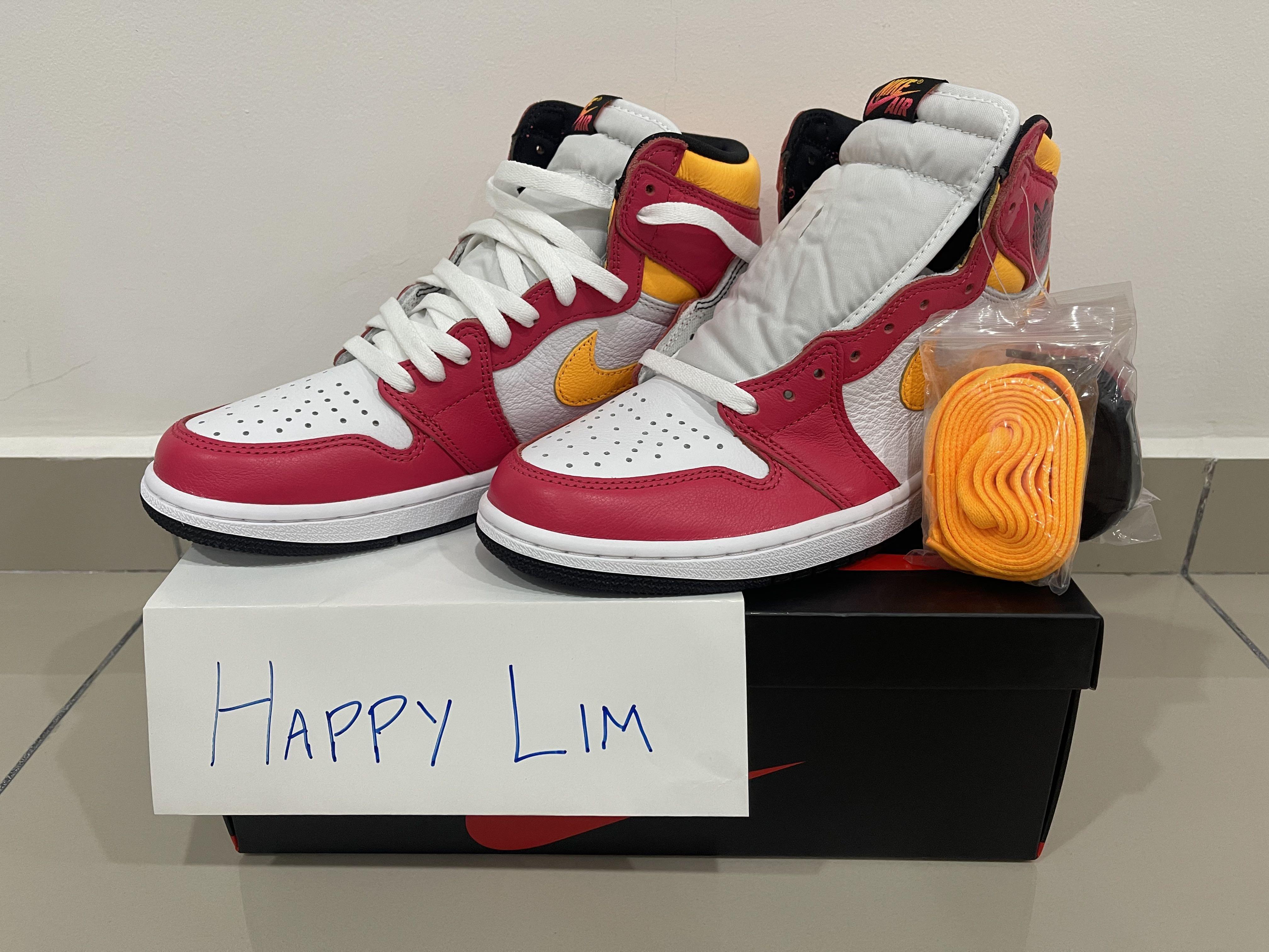 Nike Air Jordan 1 Fusion Red, Men's Fashion, Footwear, Sneakers on