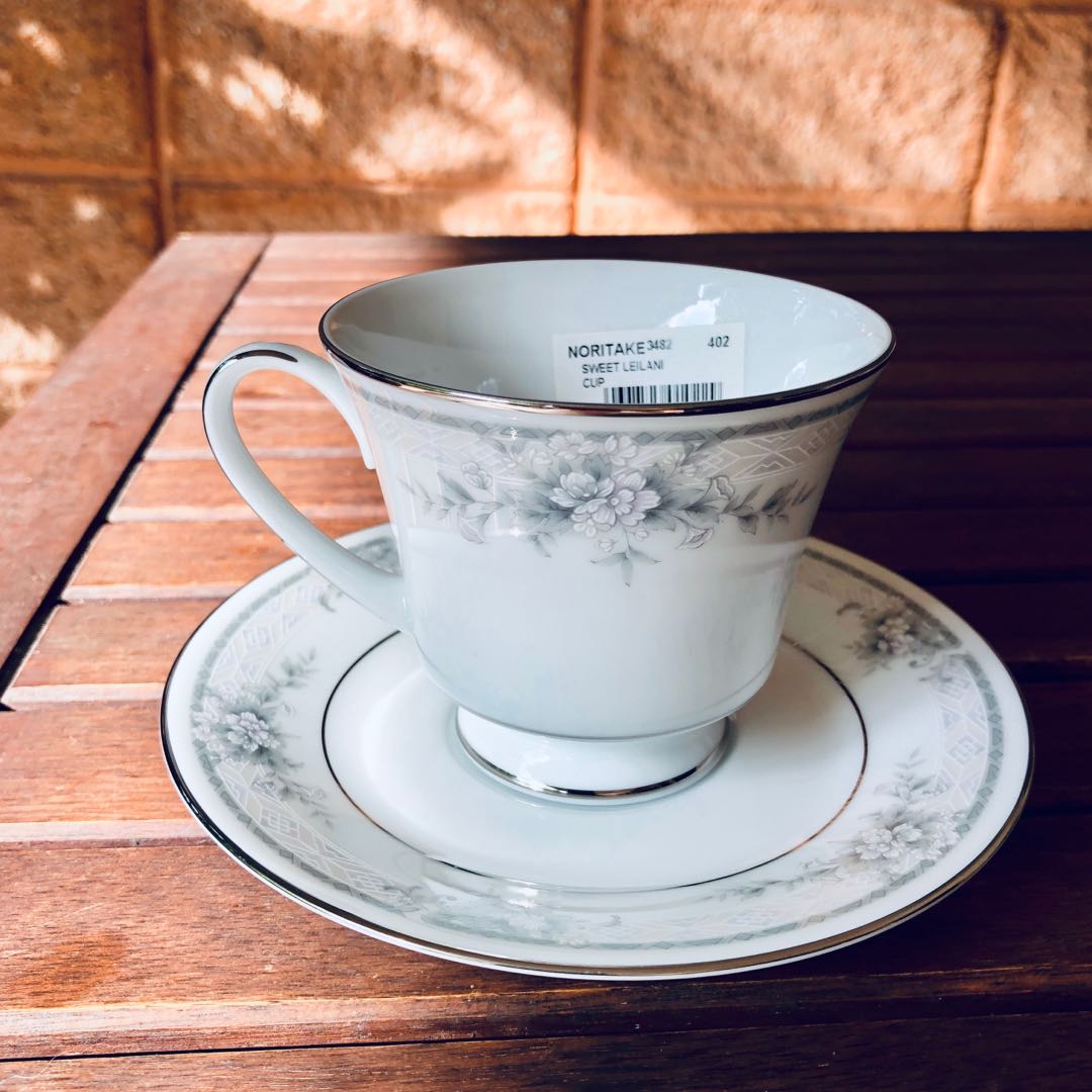 Noritake tea cup and saucer Furniture Home Living Kitchenware