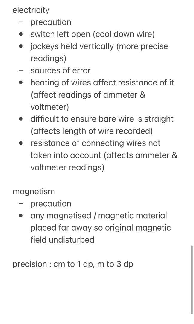 O Level Physics Practical Notes (Category: Assessment Books) located in Singapore. Submitted by chunkiies (Listing ID 1094758565, Image 2). Description: - notes available in soft & hard copy - soft copy will be sent to your email once payment is made - attained 9 distinctions in O levels, with a net L1R5 of 3 - postage fees depend on weight of notes - notes are VERY concise, great for last min. recaps on key concepts and definitions price : - sof