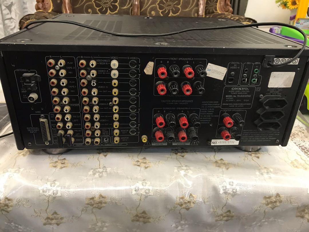 ONKYO TXSV919THX, Audio, Portable Music Players on Carousell