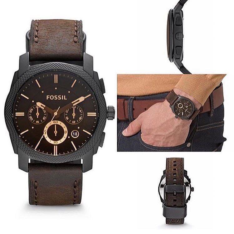 Merk Fossil Harga Fossil Fs4656 Original 100% Fossil Watch Men