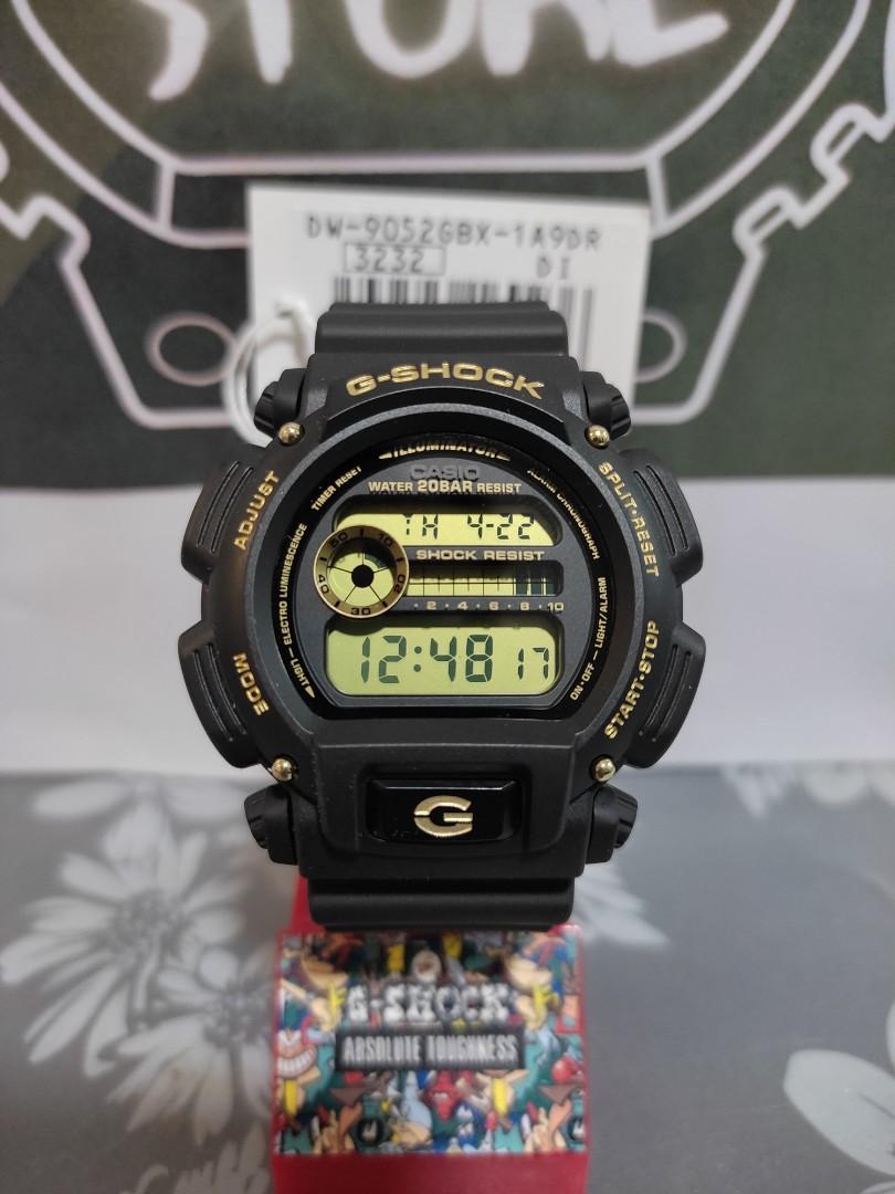 Original G Shock Anak Katak Gold DW9052GBX 1A9DR Men s Fashion