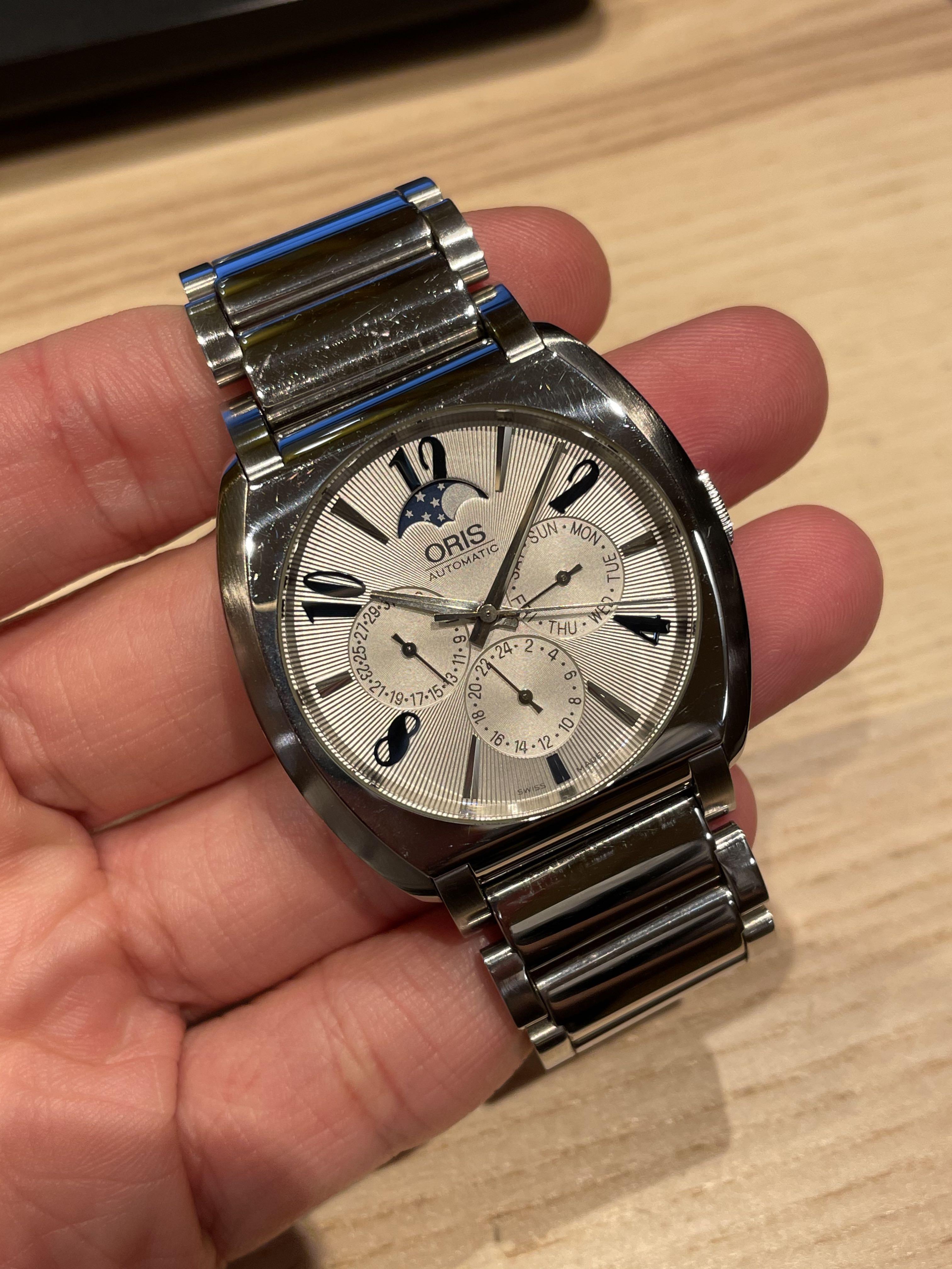 Oris frank sinatra moonphase 2025