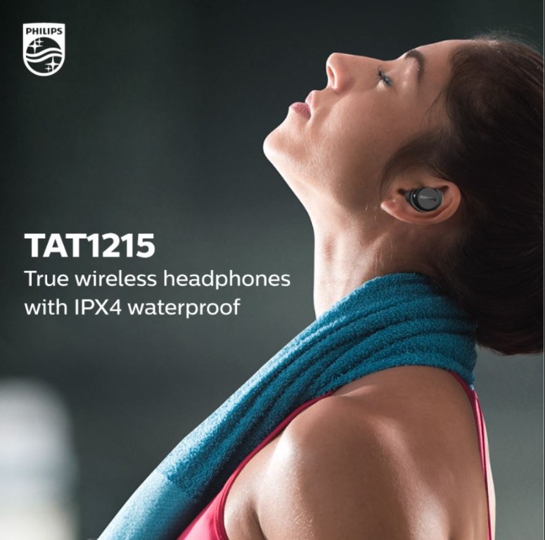 RTP 100 PHILIPS TAT1215 TRUE WIRELESS EARPHONE Audio Earphones