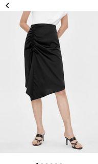 Pomelo Side Tie Ruched Skirt
