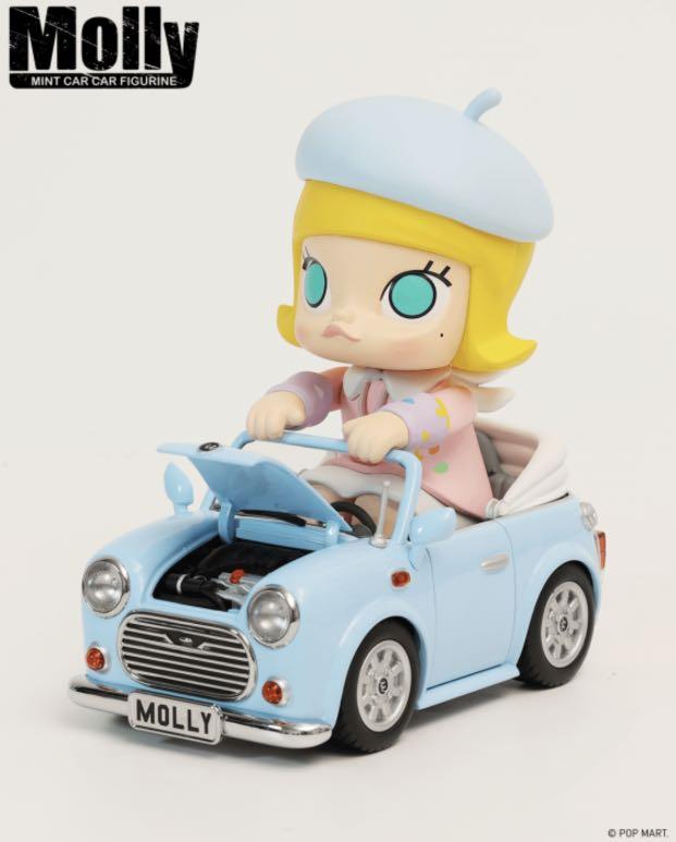 Popmart Molly Mint Car Art Figure, Hobbies  Toys, Toys  Games on Carousell