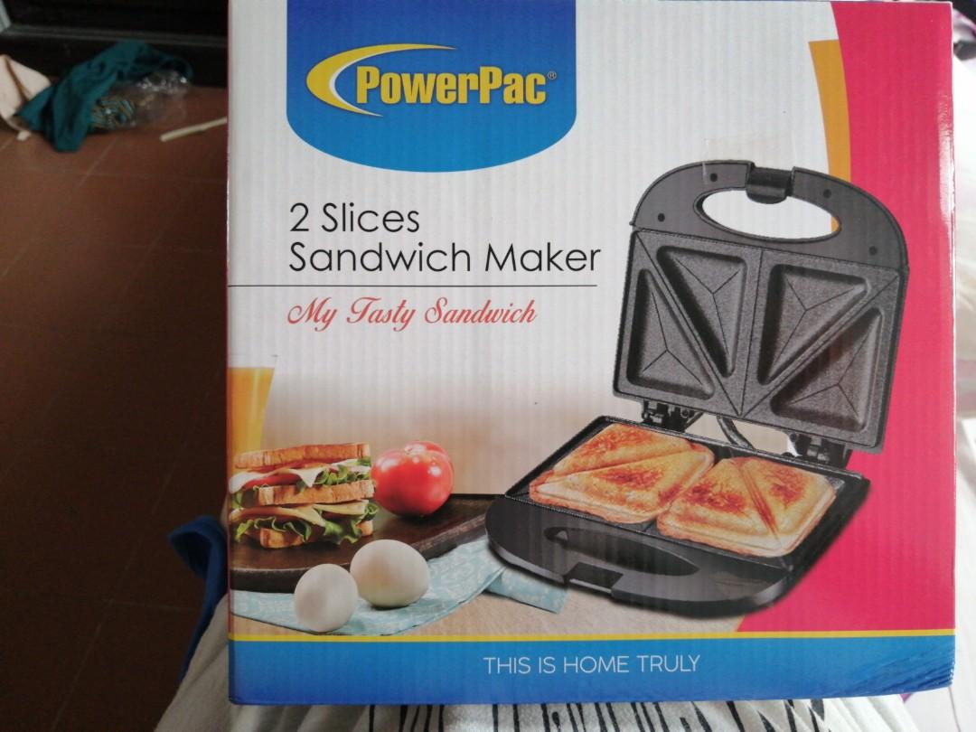Powerpac sandwich maker, TV & Home Appliances, Kitchen Appliances, Ovens & Toasters on Carousell