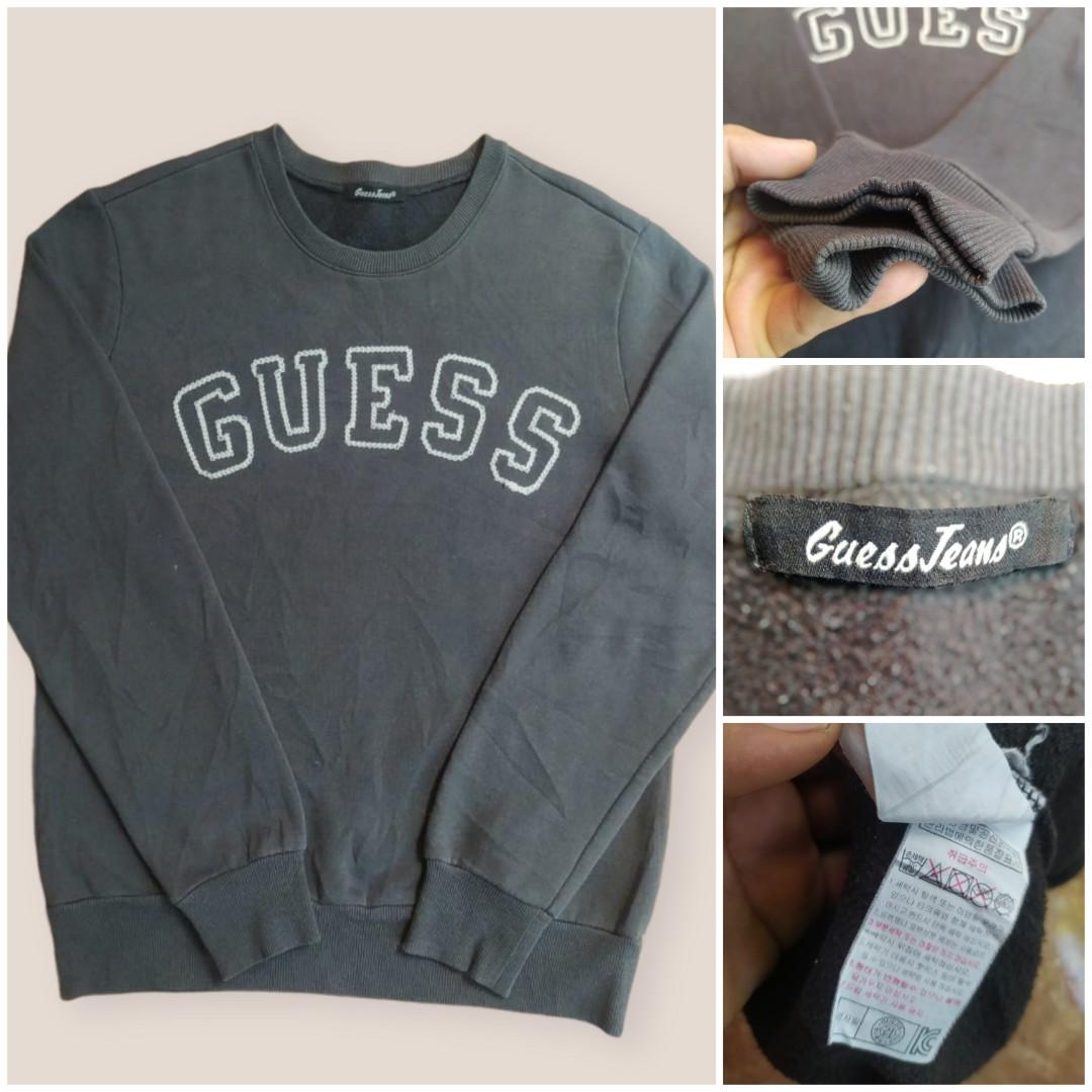Preloved Crewneck GUESS Second Original