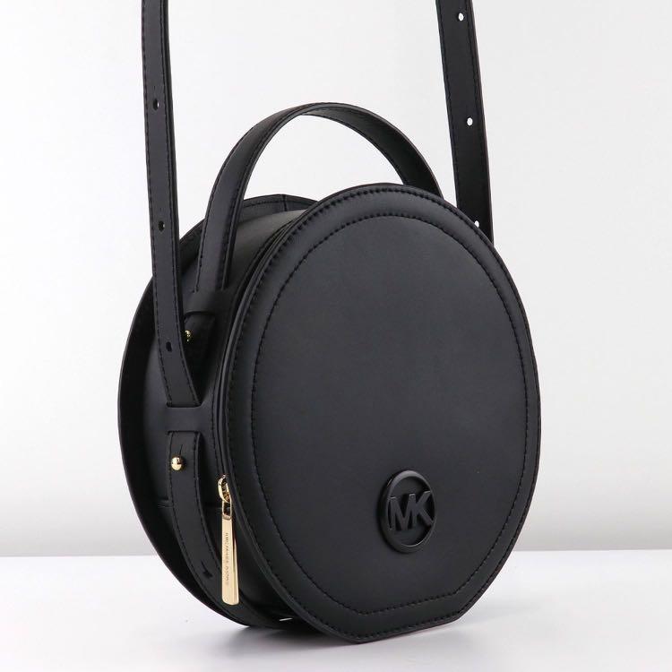 PREORDER MICHAEL KORS AIDY MEDIUM LEATHER CANTEEN CROSSBODY BAG