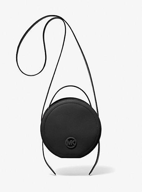 PREORDER MICHAEL KORS AIDY MEDIUM LEATHER CANTEEN CROSSBODY BAG
