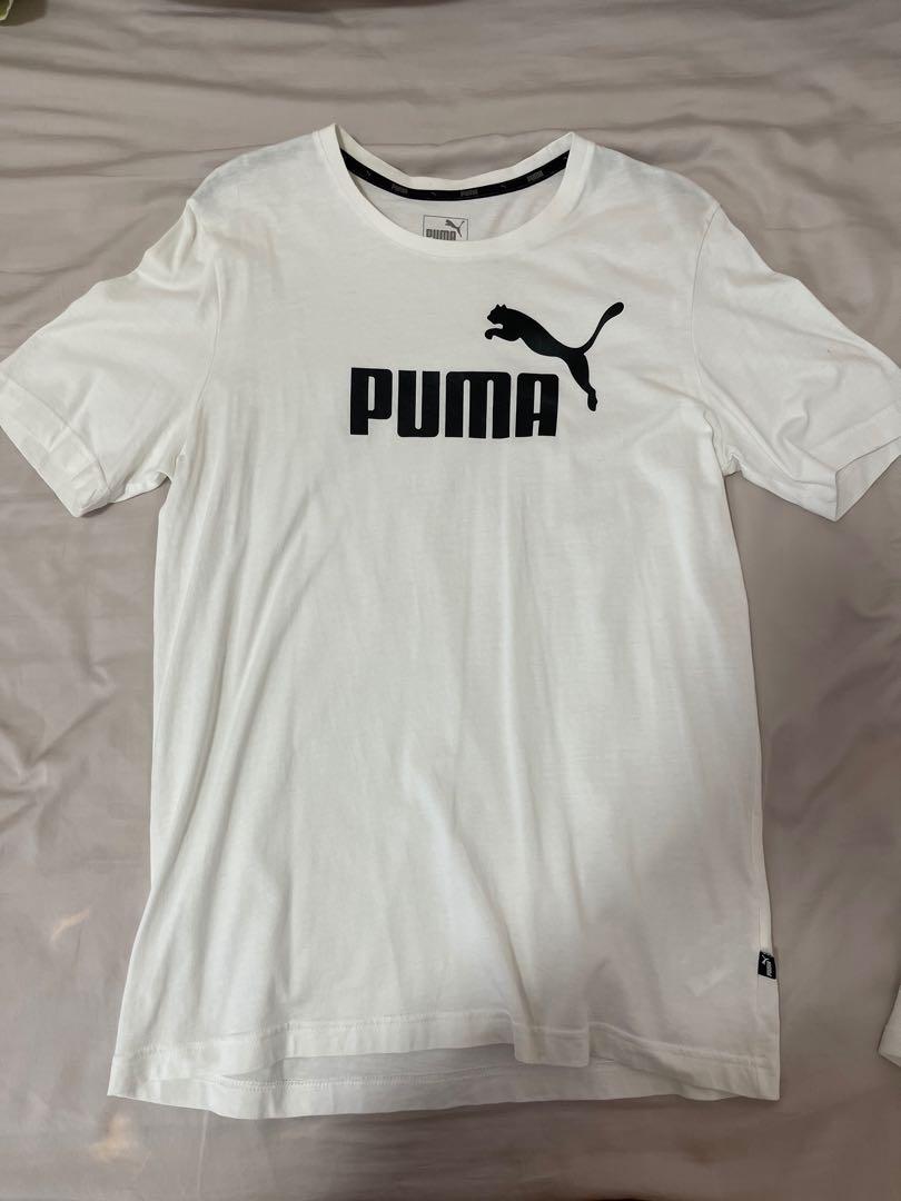 Puma white t shirt price clearance