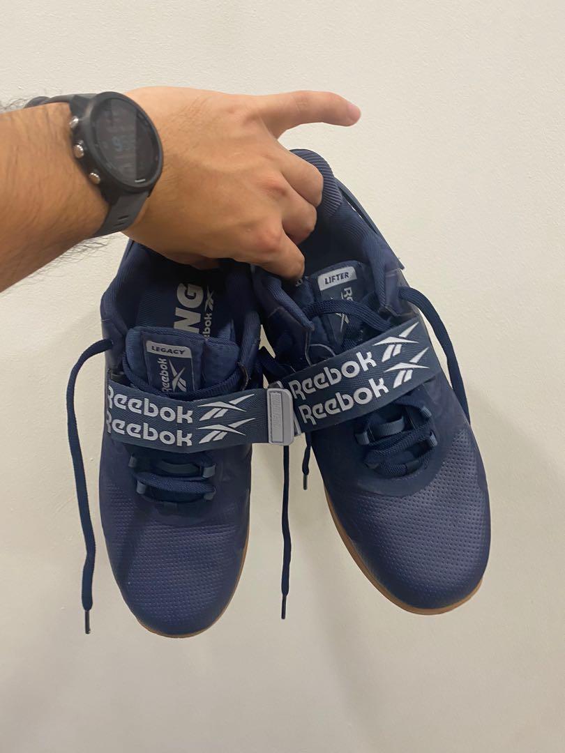 Reebok legacy best sale lifter blue