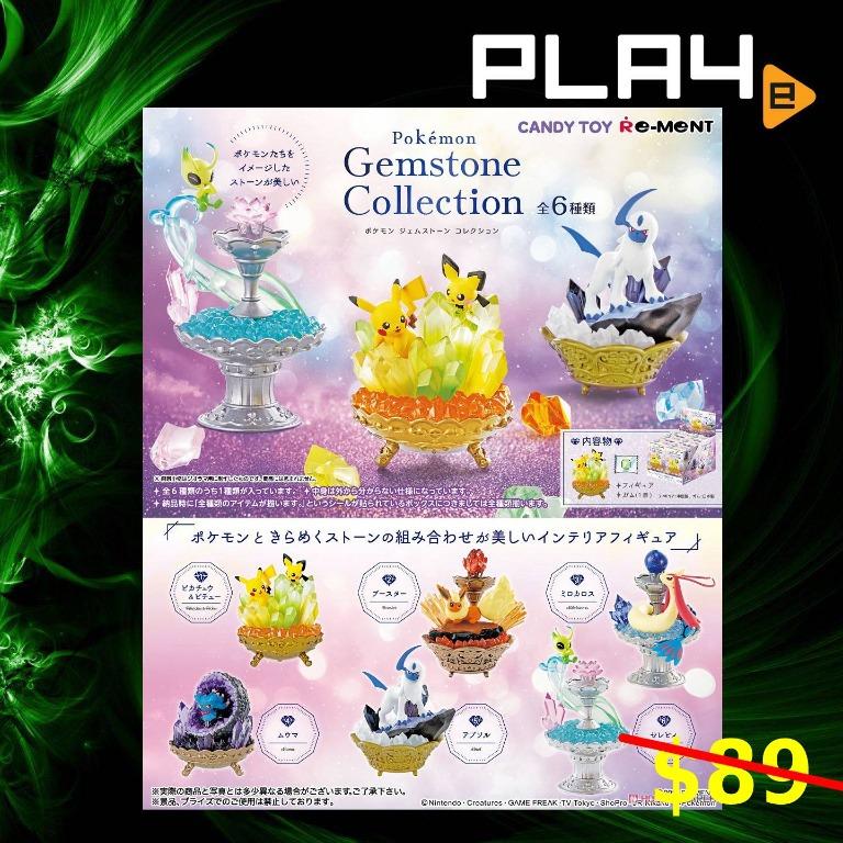 Re Ment Pokemon Gemstone Collection Set Of 6 Brand New Hobbies Toys Toys Games On Carousell