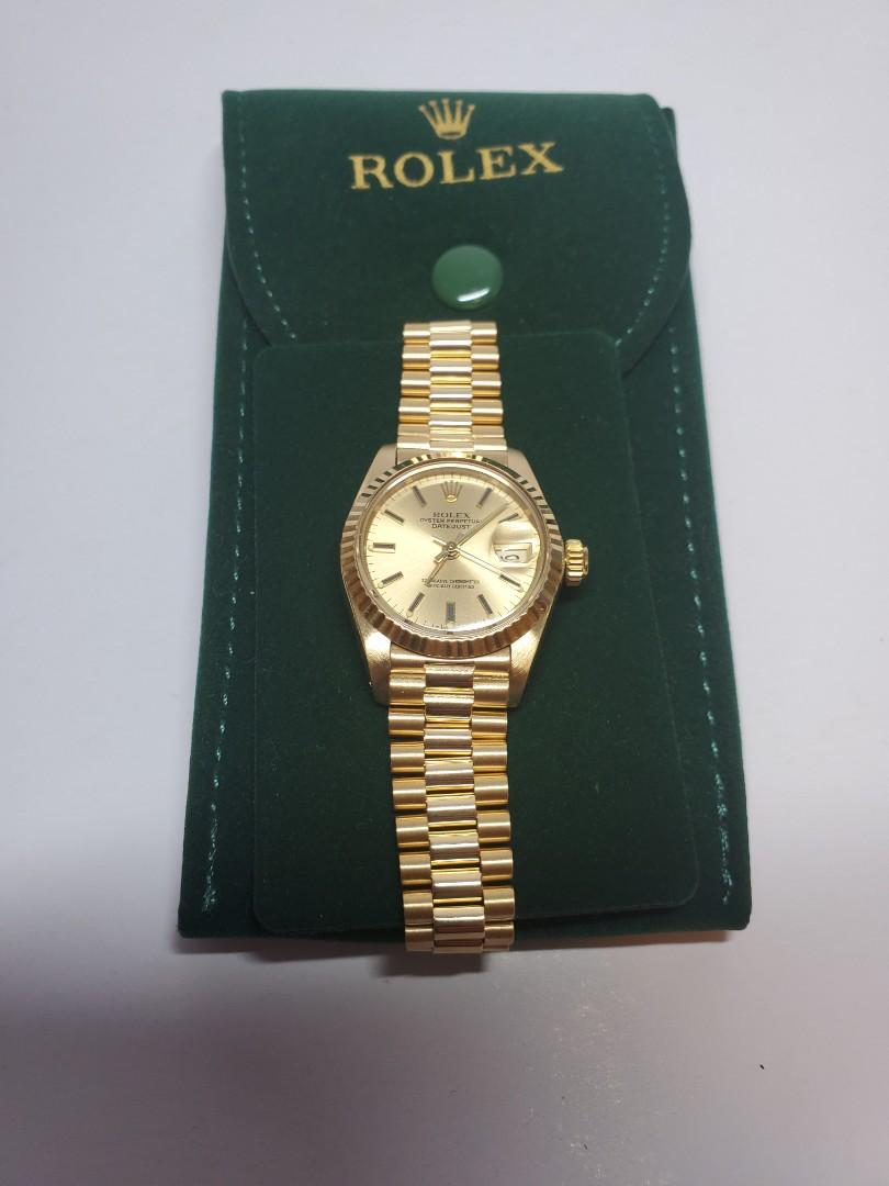ROLEX 6917 LADY S WATCH, 名牌, 手錶- Carousell