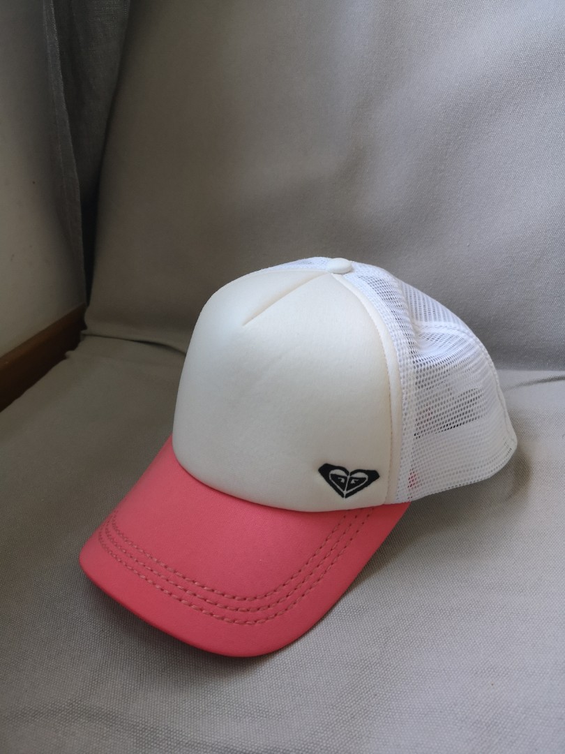 Pink and white cap Clearance