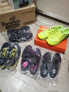 RUSH! 5 pcs ALL ORIGINAL Running Shoes Nike Adidas Asics RUSH! 5 pcs ALL ORIGINAL Running Shoes Nike Adidas Asics
