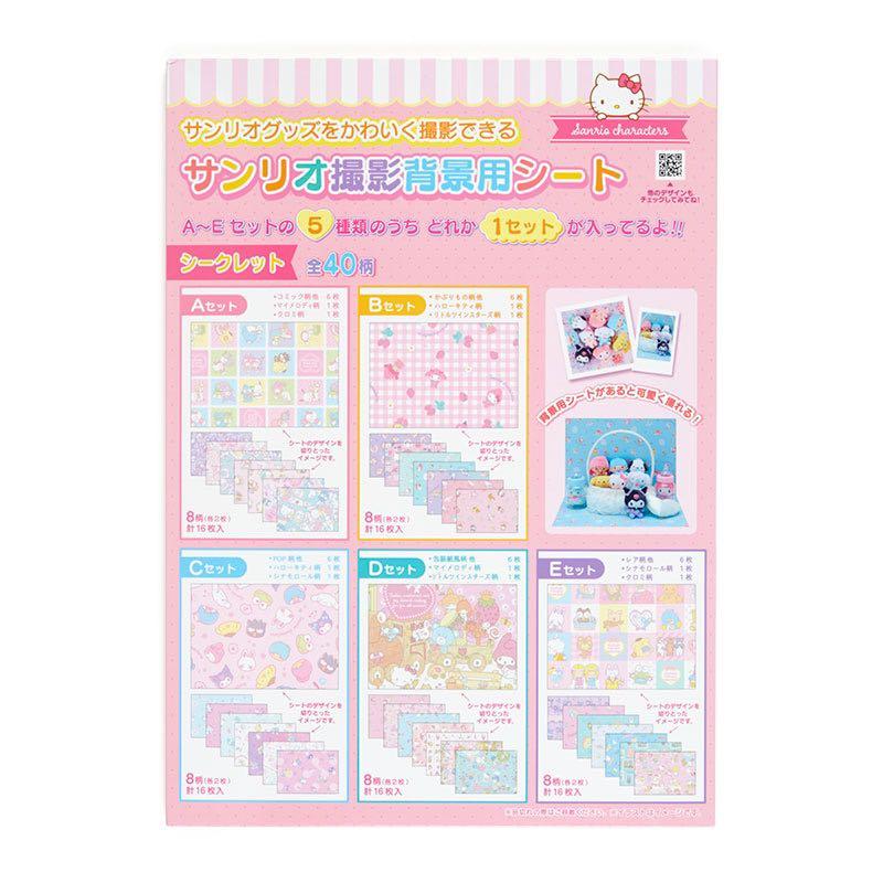 日版Sanrio Characters 攝影背景套裝, 興趣及遊戲, 玩具u0026 遊戲類 