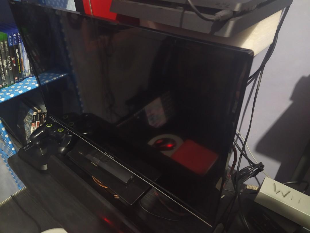 RESET LED LCD SHARP TV FLASHING LIGHT NOT TURNING ON, 44 OFF