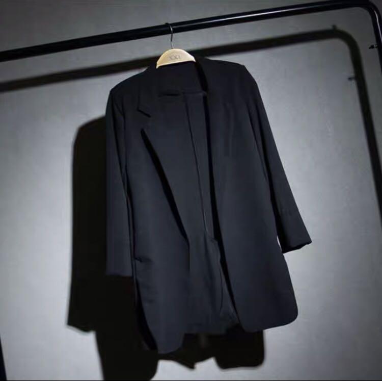 chiffon blazer jacket