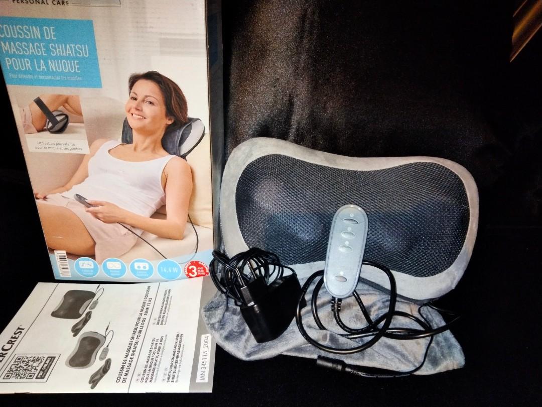 Free To Bless: Snailax Shiatsu Back Massager (neck part not working),  Health & Nutrition, Massage Devices on Carousell