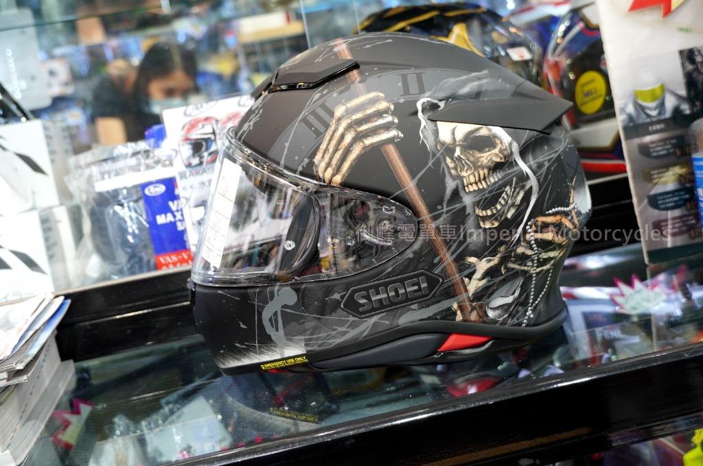 SHOEI Z-8 FAUST 限定, 電單車買賣- Carousell