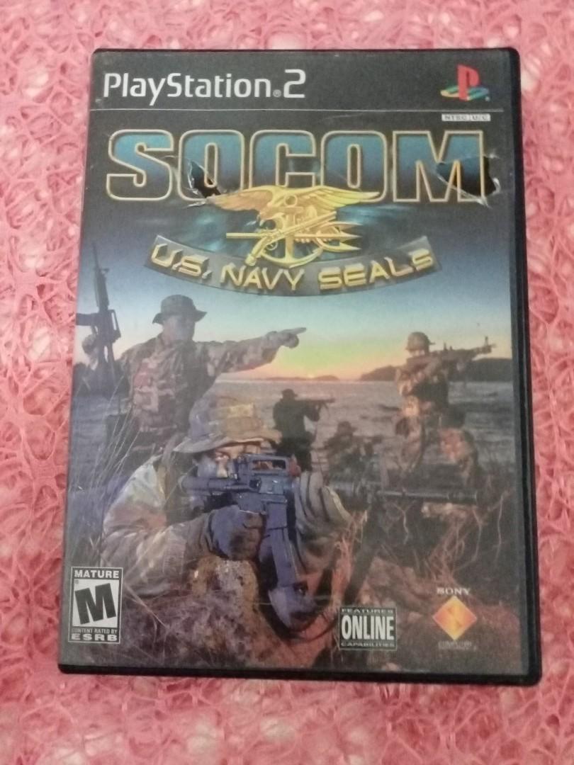 Socom Us Navy Seals Video Gaming Video Games Playstation On Carousell