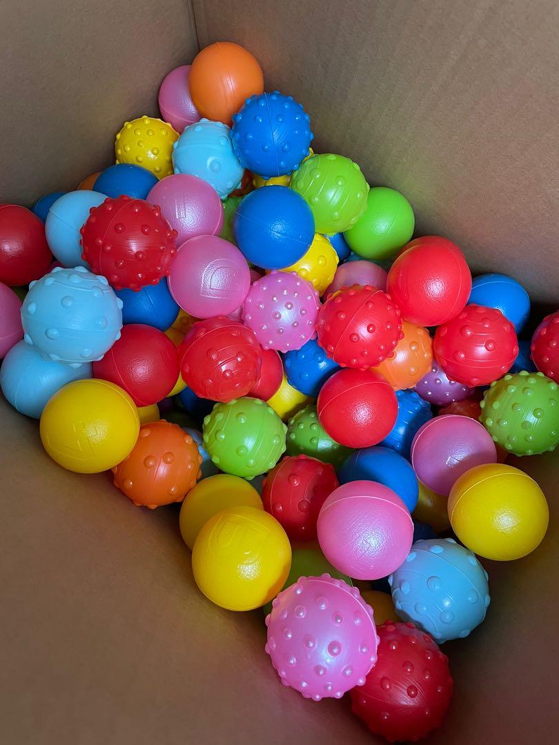 Soft balls for baby (approx 120 balls), Babies & Kids, Infant Playtime on Carousell