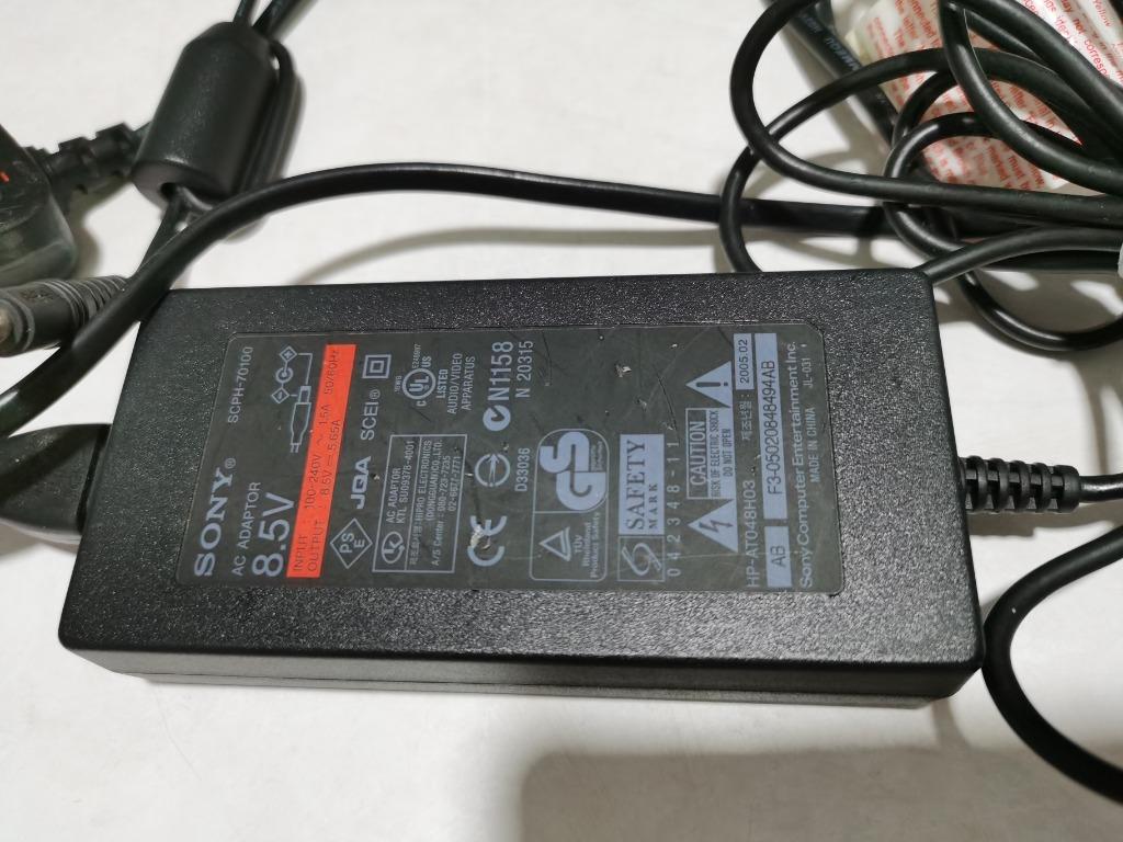Sony Ac Adapter Model Scph Output Dc8 5v 5 65a 錄音器材 可攜式音響設備 Carousell