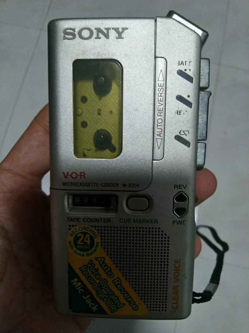 Sony M-545V Microcassette Recorder 
