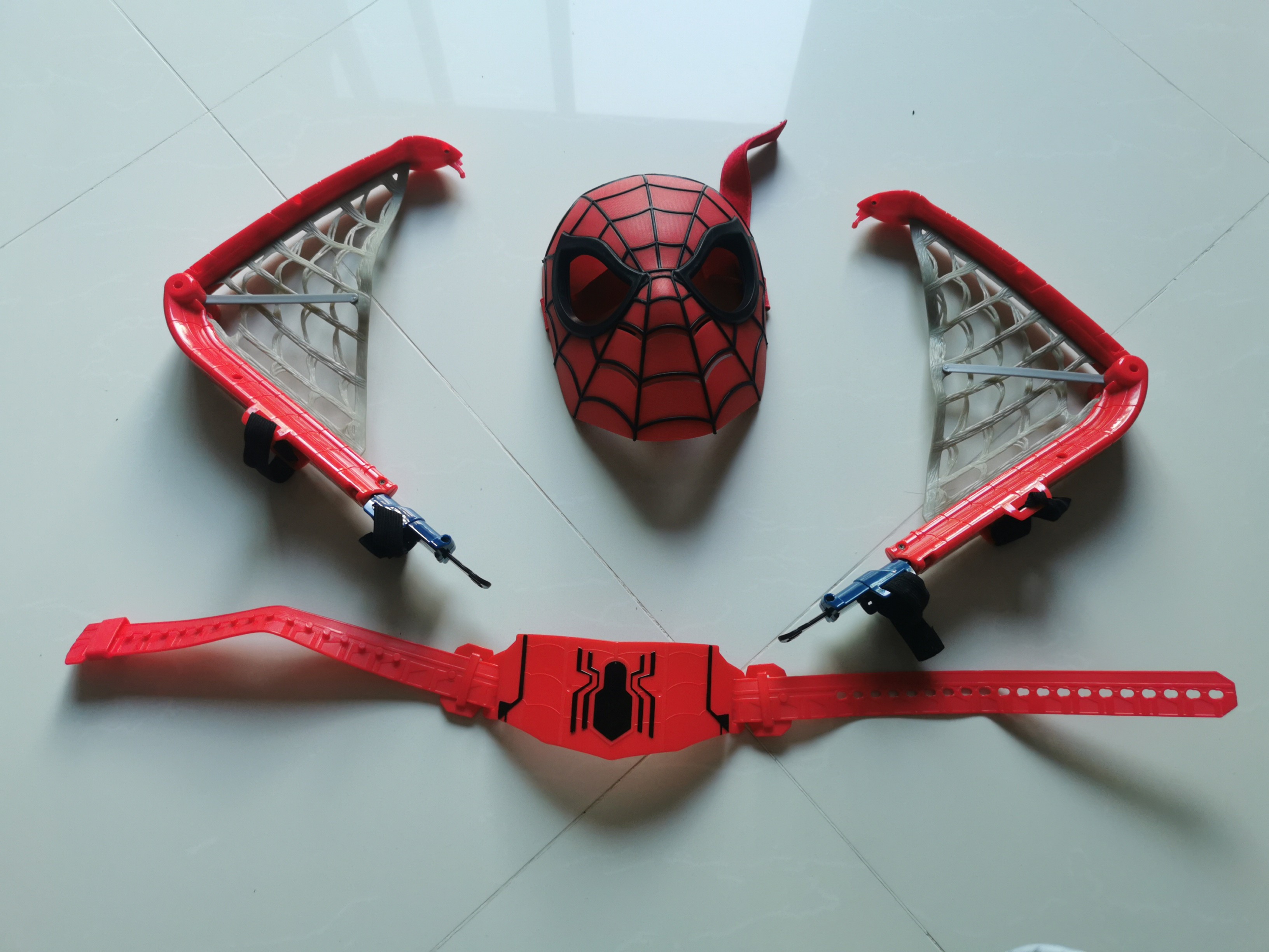 Spiderman costume/accessories/mask, Hobbies & Toys, Toys & Games on