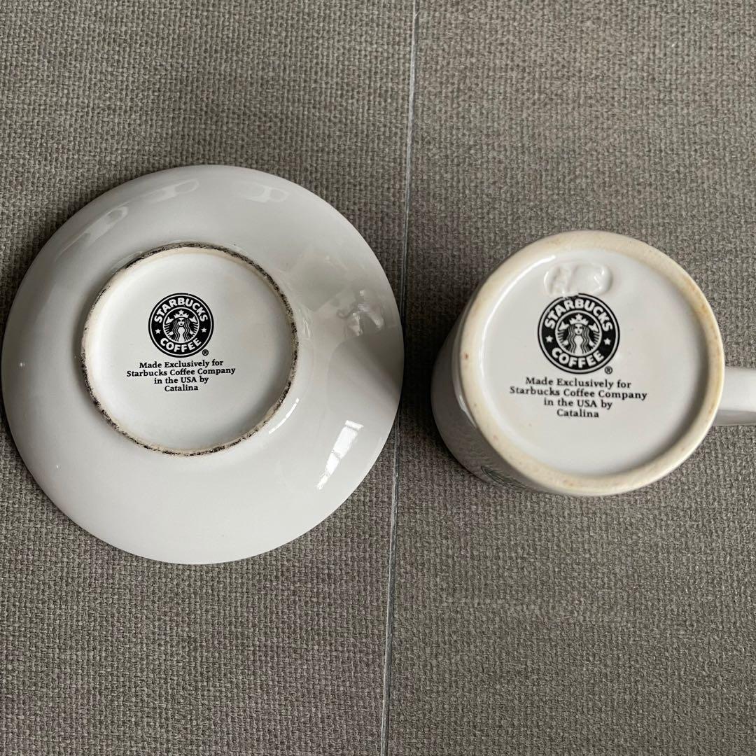 Starbucks Espresso Cups and Saucer, Furniture & Home Living