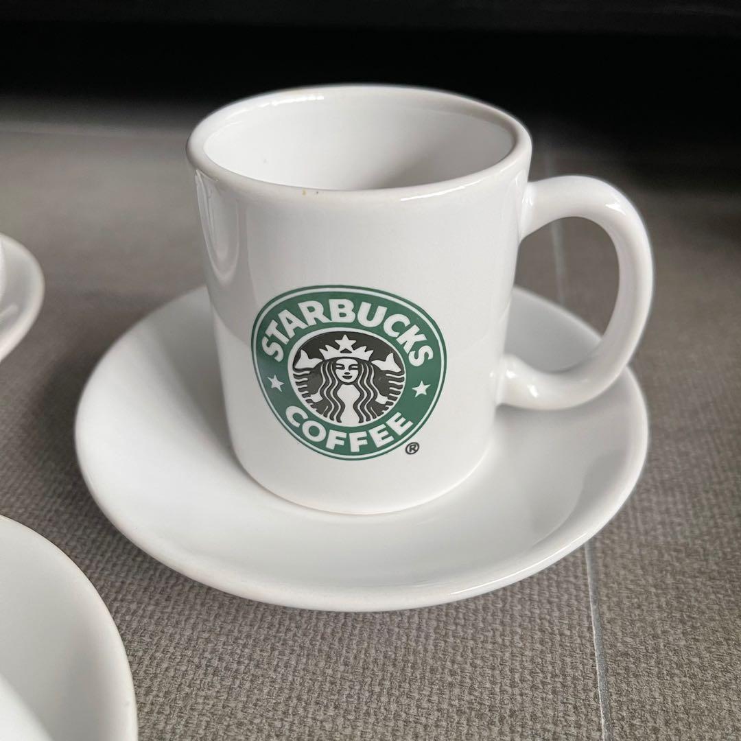 Starbucks Espresso Cups and Saucer, Furniture & Home Living